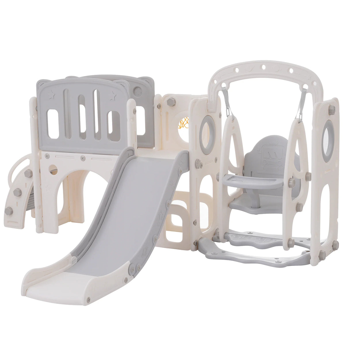 Aire de jeux avec toboggan pour enfant 7-en-1 Tilda Kids