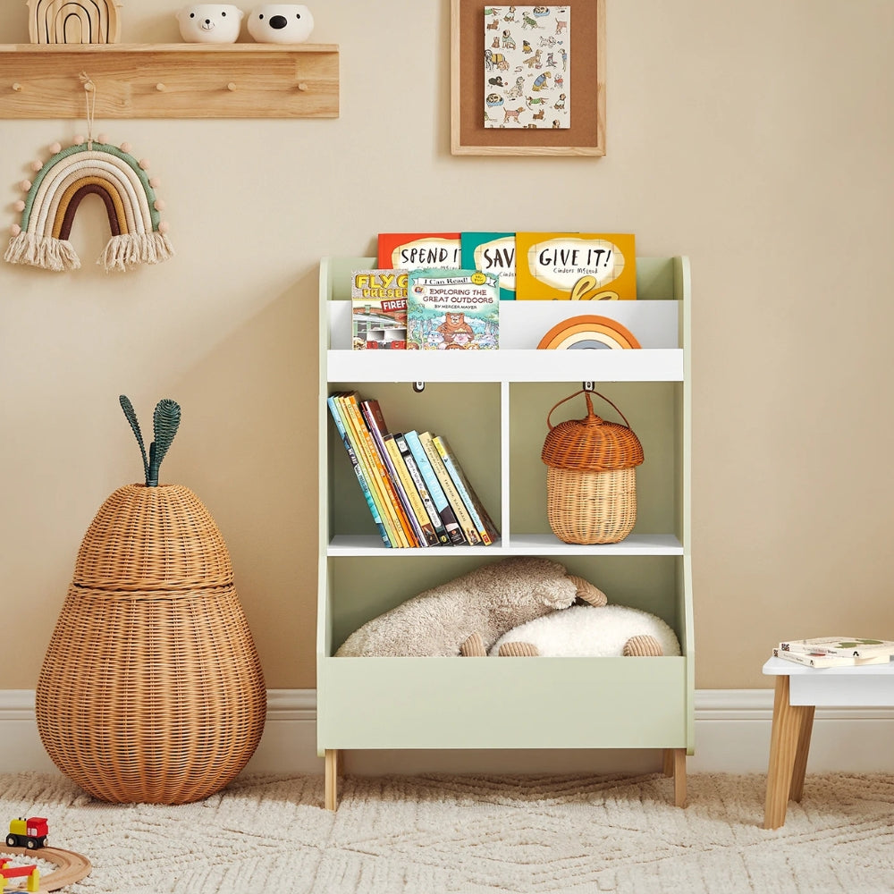 Bibliothèque enfant avec rangement peluches Tilda Kids