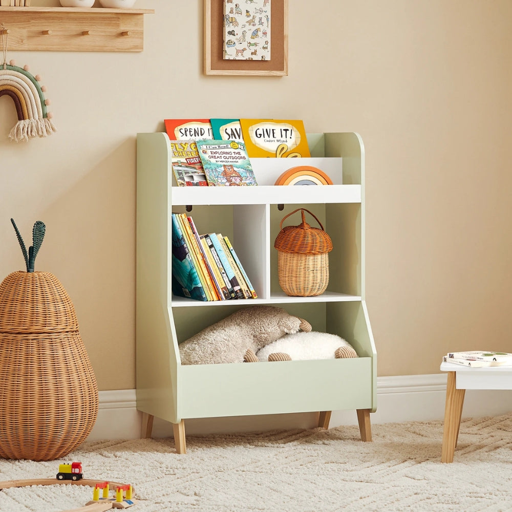 Bibliothèque enfant avec rangement peluches Tilda Kids