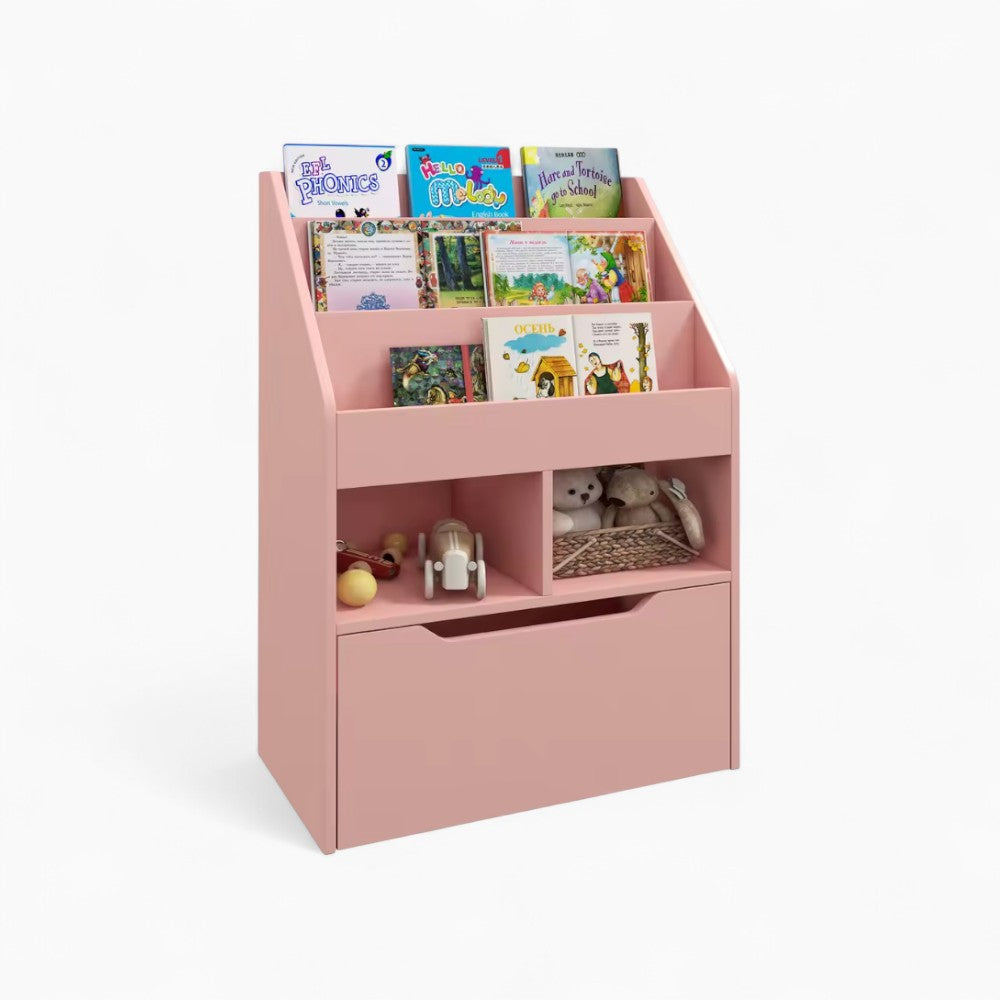 Bibliothèque enfant avec rangements et tiroir Tilda Kids