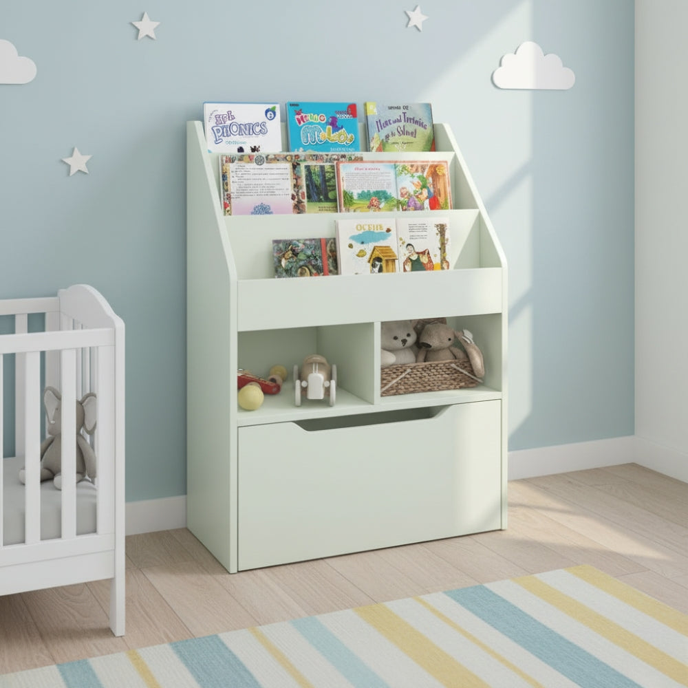 Bibliothèque enfant avec rangements et tiroir Tilda Kids