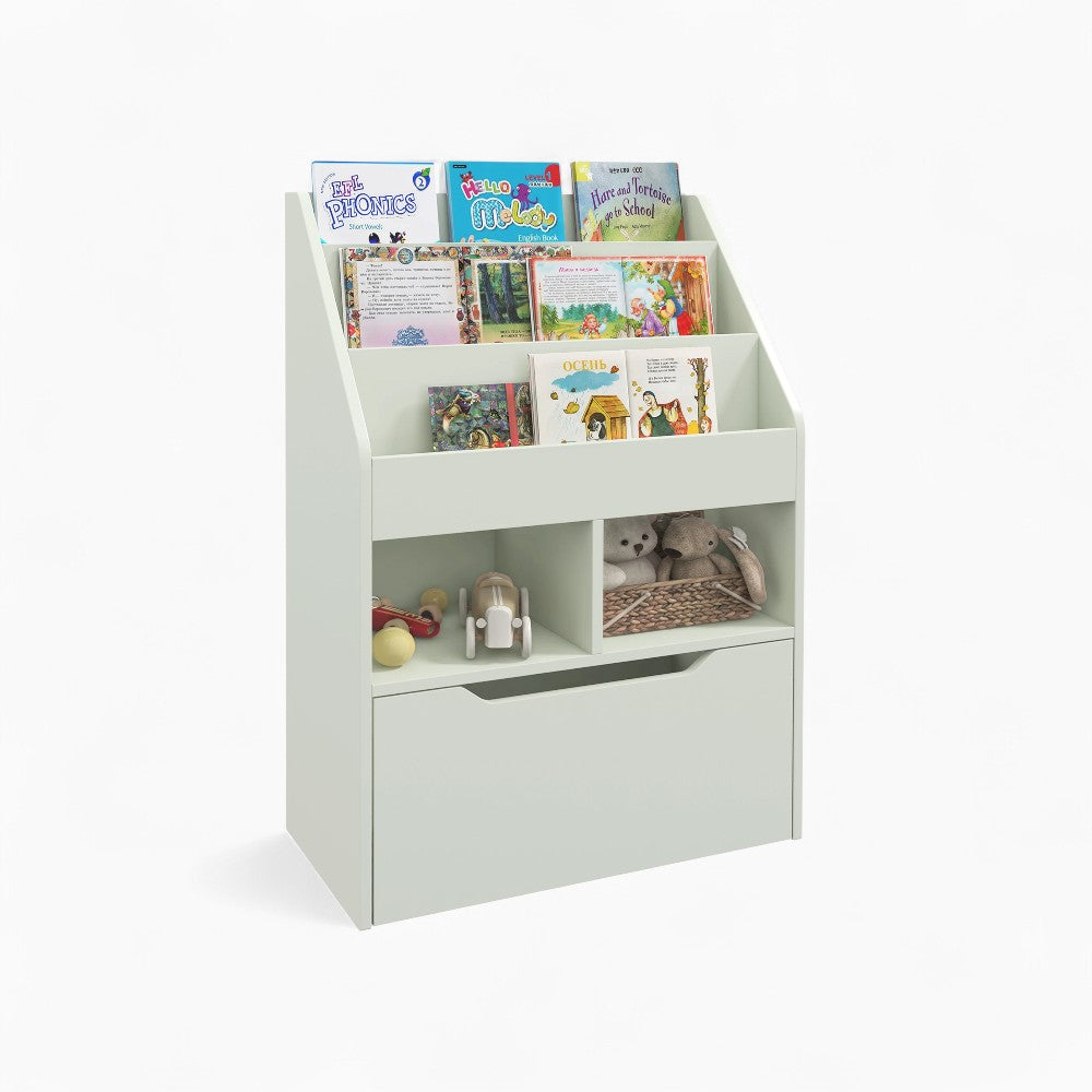 Bibliothèque enfant avec rangements et tiroir Tilda Kids