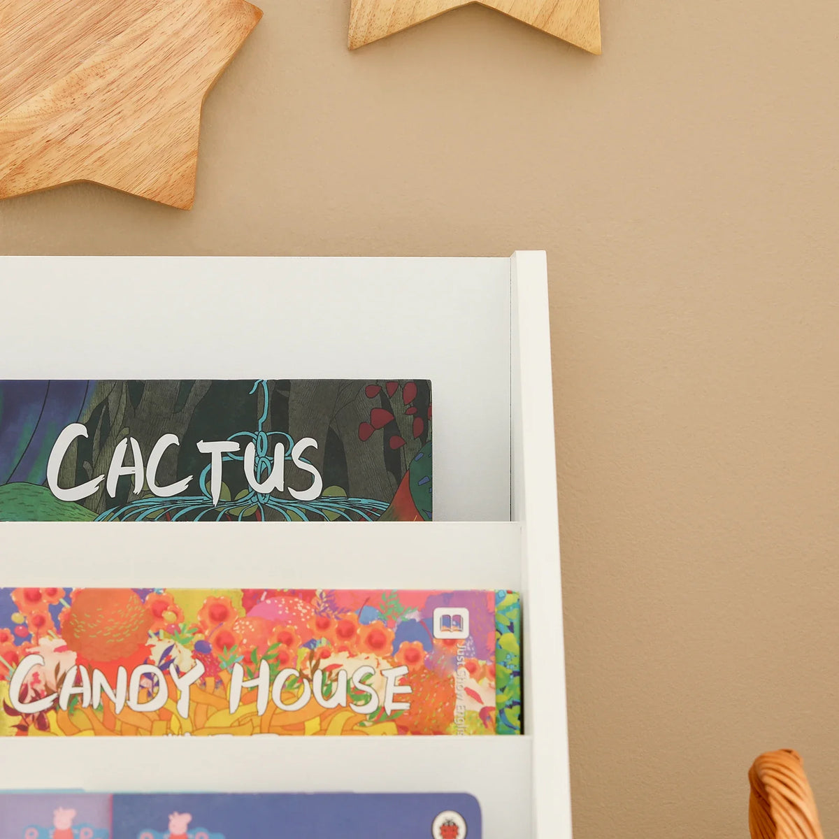 Bibliothèque enfant basse avec rangement pour livres et jouets Tilda Kids