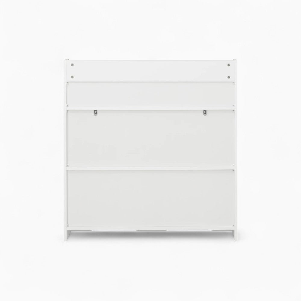 Bibliothèque enfant blanche avec étagère de rangement Tilda Kids