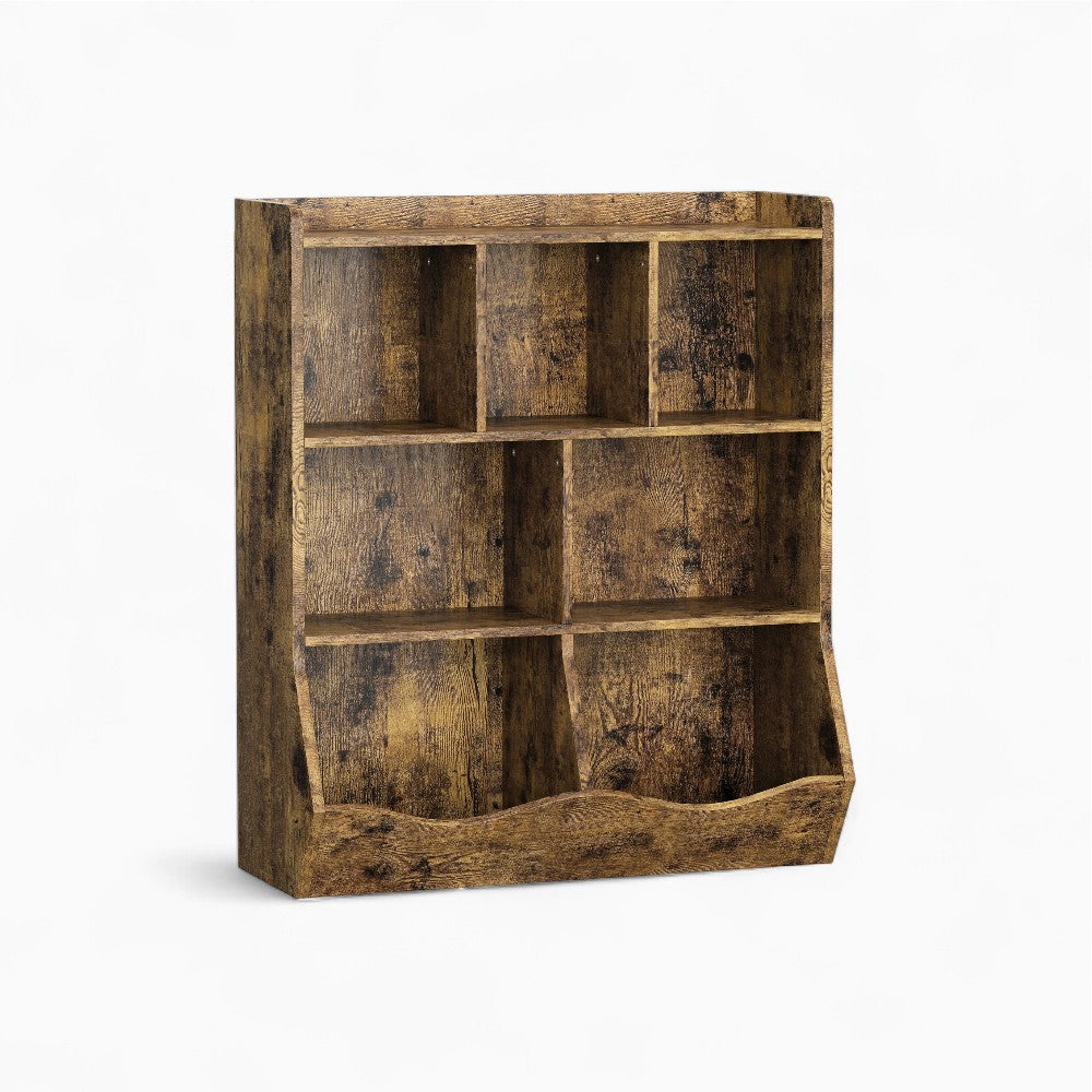 Bibliothèque enfant blanche avec rangements modulables Tilda Kids