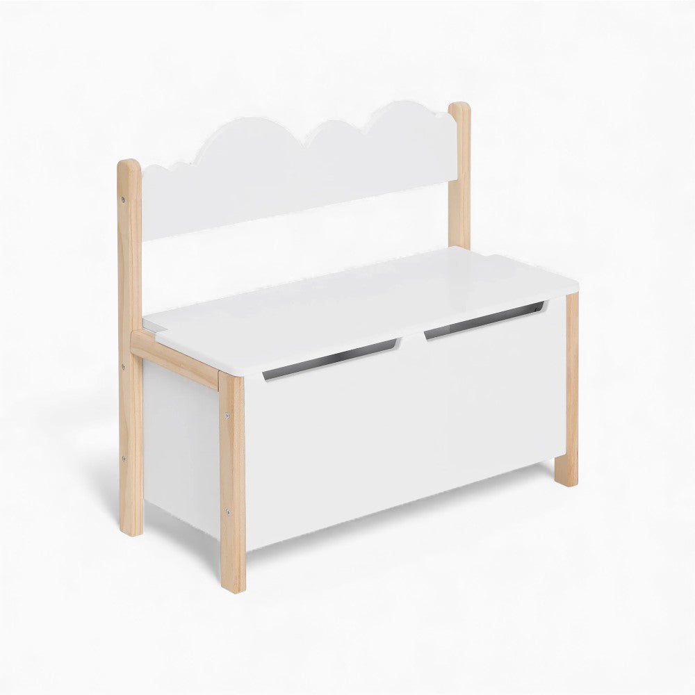 Coffre rangement jouet enfant avec siège Tilda Kids