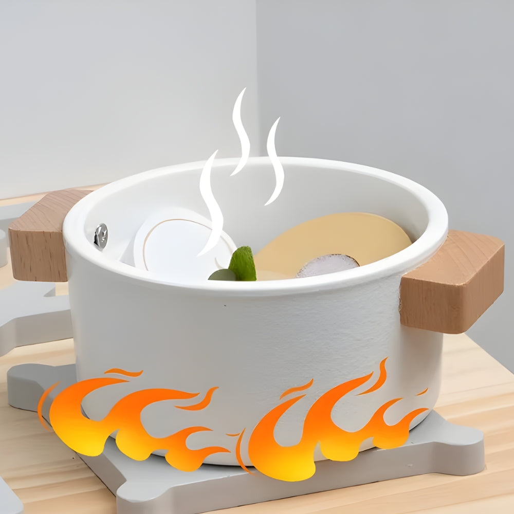 Cuisine en bois bleu avec four transparent pour enfant Tilda Kids