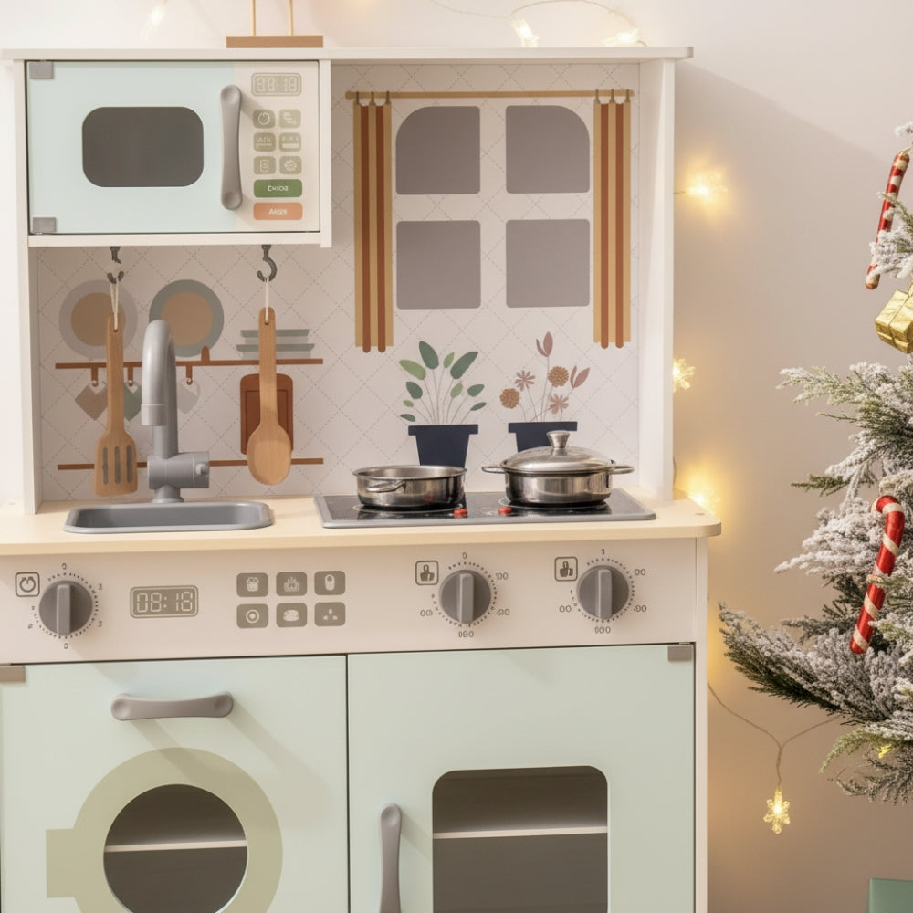 Cuisine enfant avec four et accessoires en bois Tilda Kids