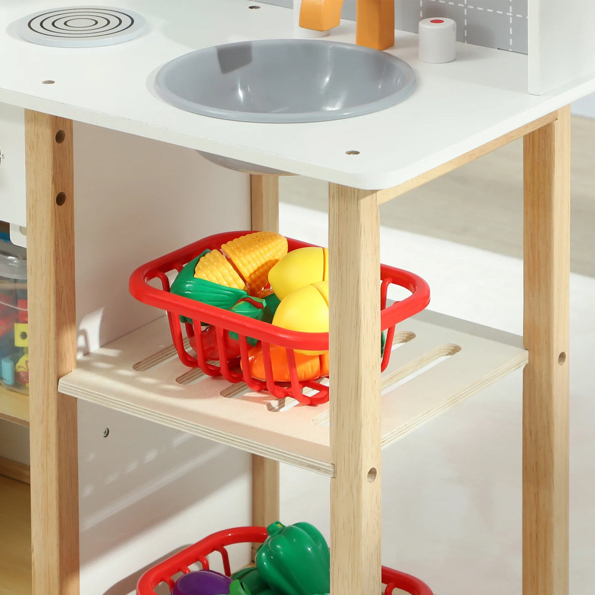 Cuisine enfant en bois avec four et évier Tilda Kids