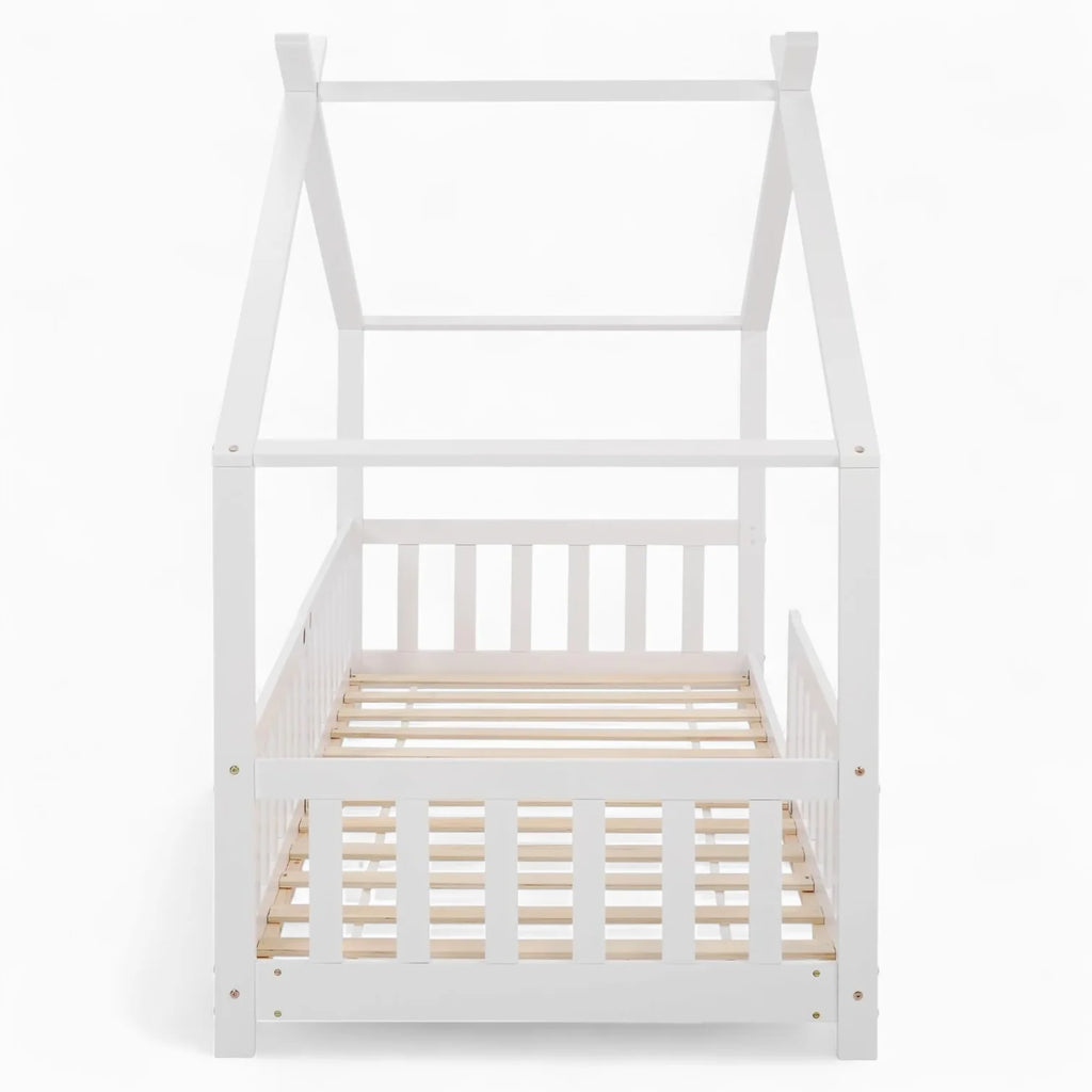 Lit cabane blanc en bois pour enfant Tilda Kids