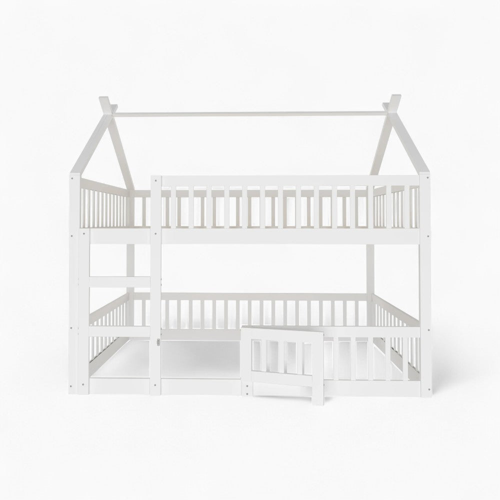 Lit cabane superposé blanc pour enfant Tilda Kids