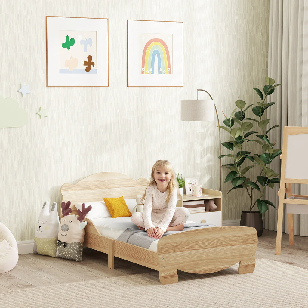 Lit enfant bas en bois avec motifs ours Tilda Kids