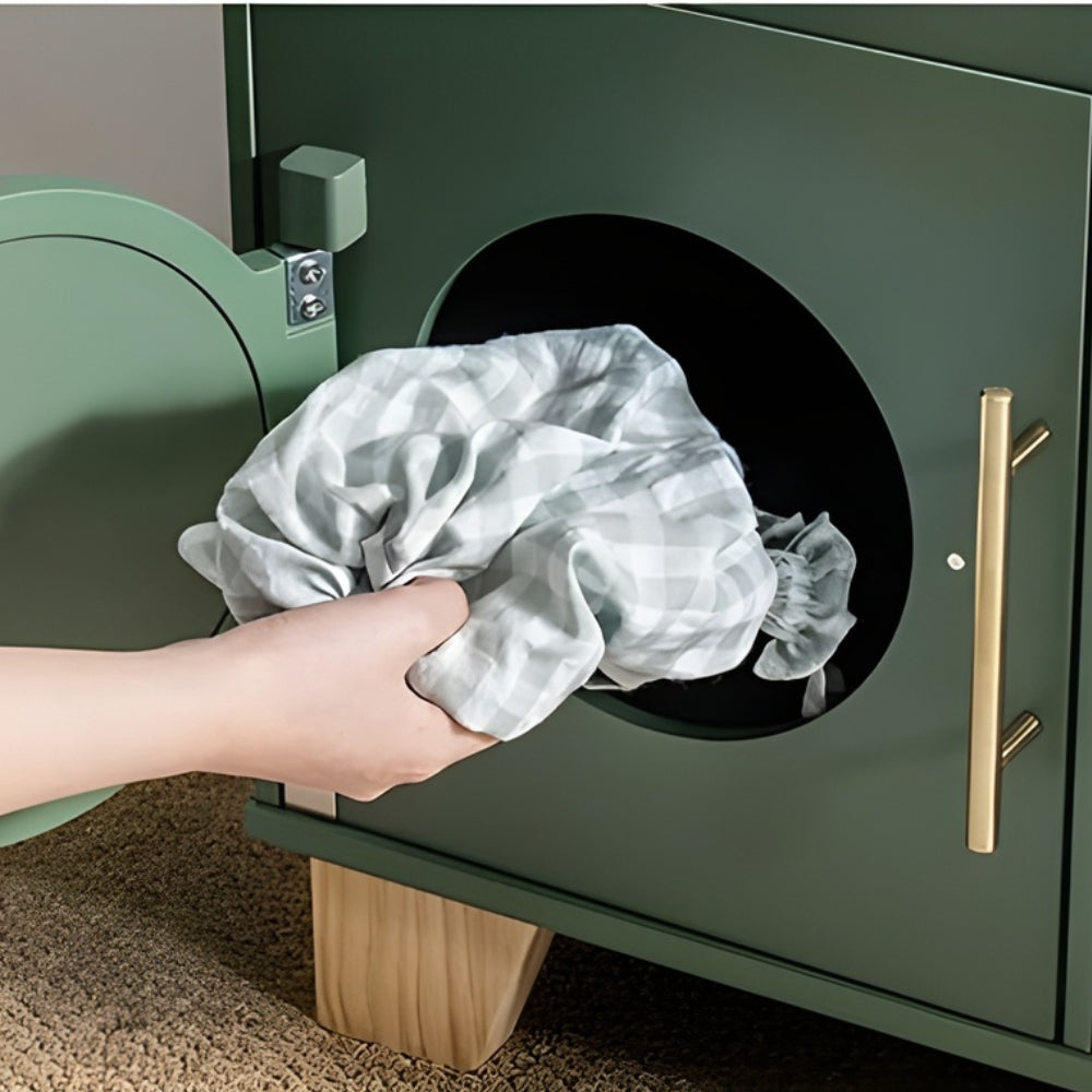 Machine à laver enfant en bois vert foncé Tilda Kids