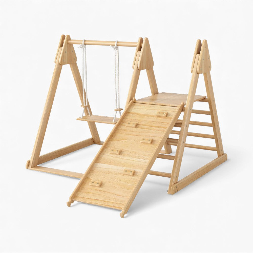 Structure d'escalade avec balançoire et toboggan enfant Tilda Kids