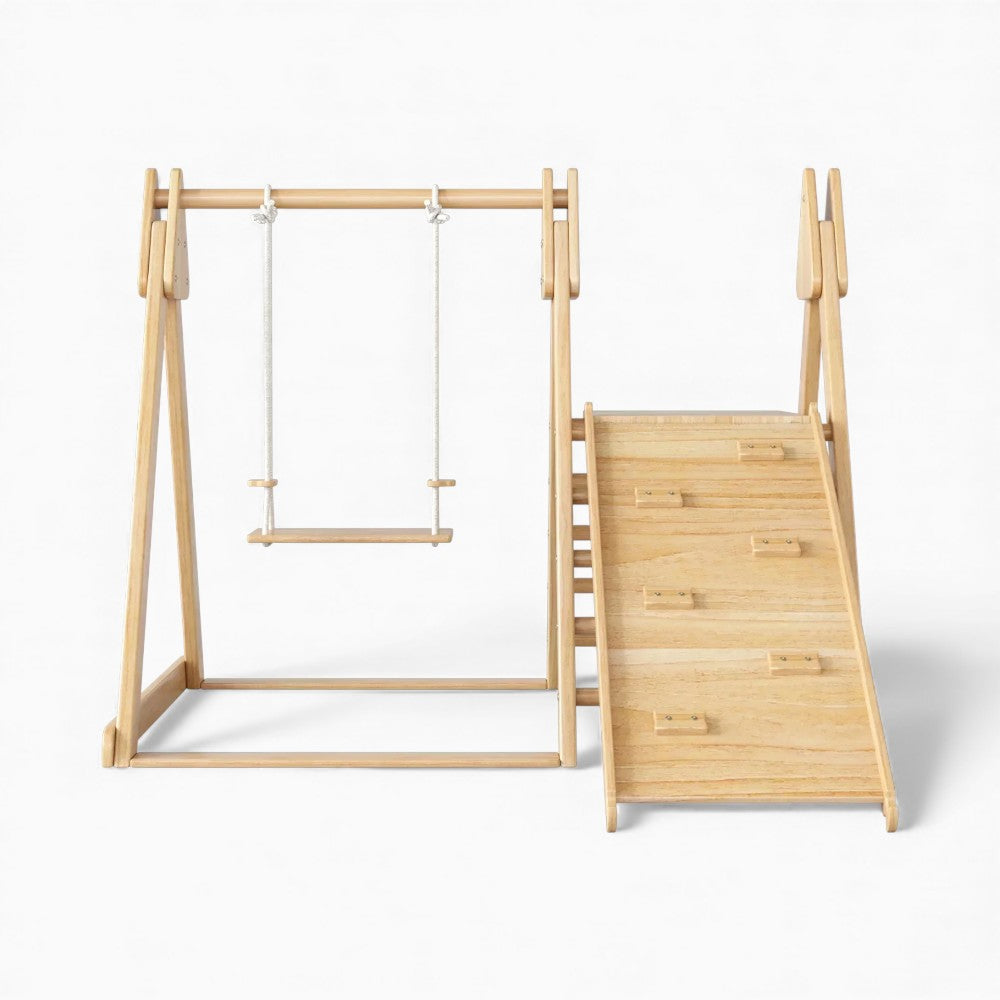 Structure d'escalade avec balançoire et toboggan enfant Tilda Kids